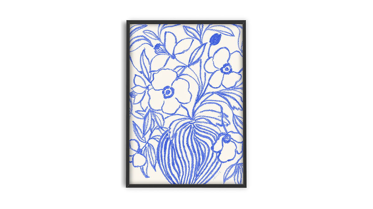 [아트포스터] La Poire 작가, Blue Poppies