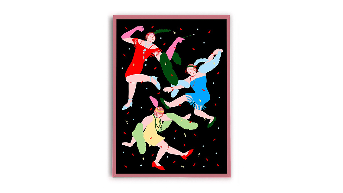 [아트포스터] 규하나 작가, Shall we dance