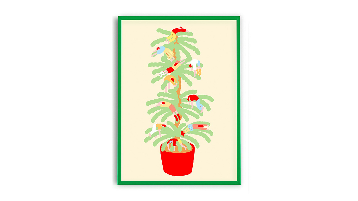 [아트포스터] 규하나 작가, Plants and people