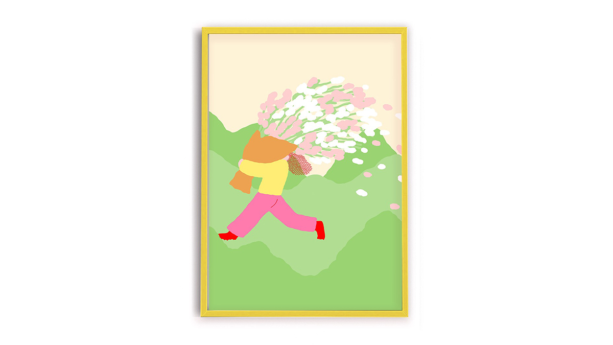 [아트포스터] 규하나 작가, 엄마 꽃