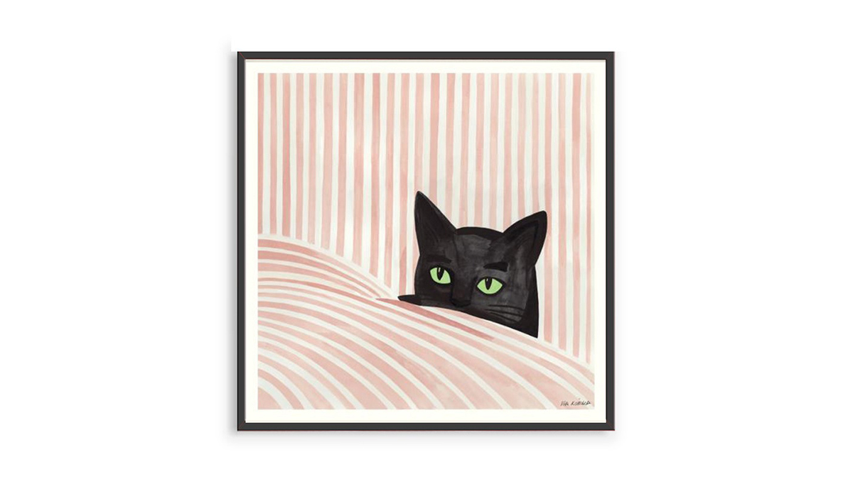 [아트포스터] Iga Kosicka 작가, Black Cat