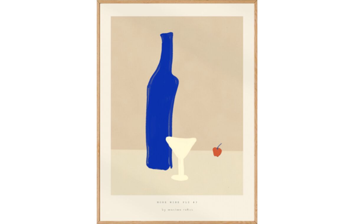 [아트포스터] Maxime Rokus 작가, More wine plz 3 | 와디즈