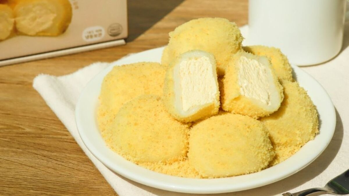 찹쌀떡 4종 (크림찹쌀떡, 카스테라찹쌀떡, 콩쑥개떡, 흑임자찹쌀떡)