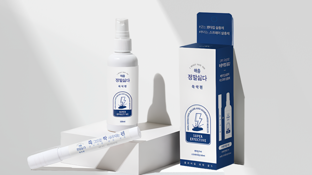 [해충제]정말싫다 해충 펜타입 살충제 쓱싹펜