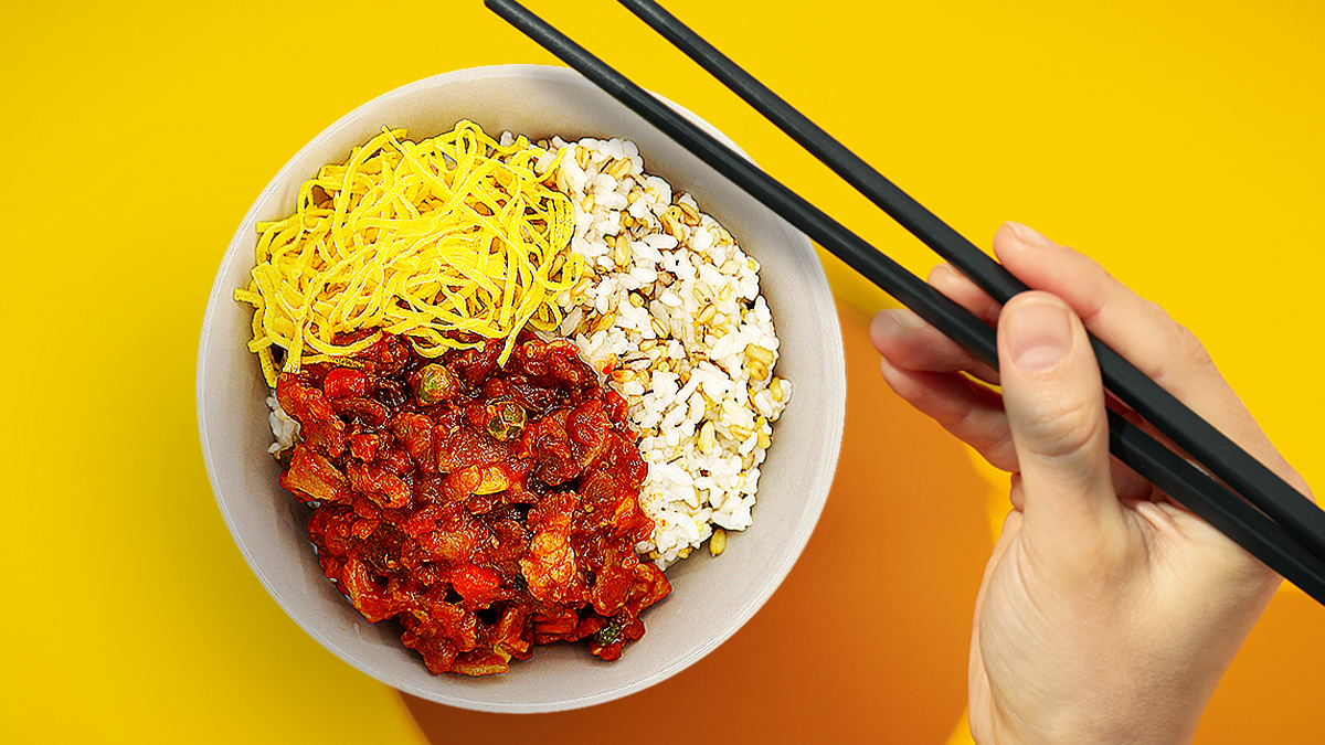 [도시락] 먹으면서 유지하자!더 맛있어진 포르미 미니덮밥!
