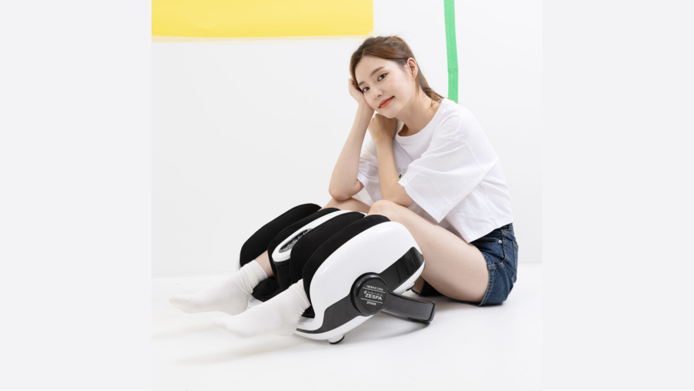 [안마기] 제스파 레그라이너 공기압 종아리 안마기 발마사지