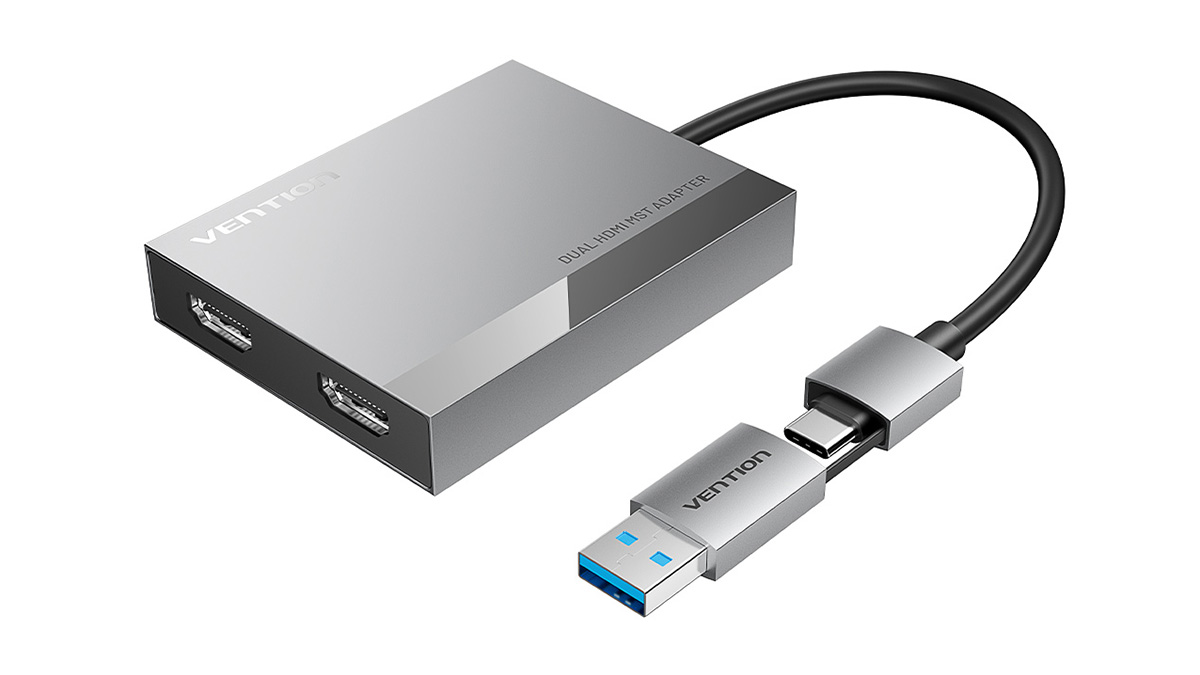 USB 포트로 듀얼 HDMI 미러링 가능! 벤션 디스플레이링크 어댑터