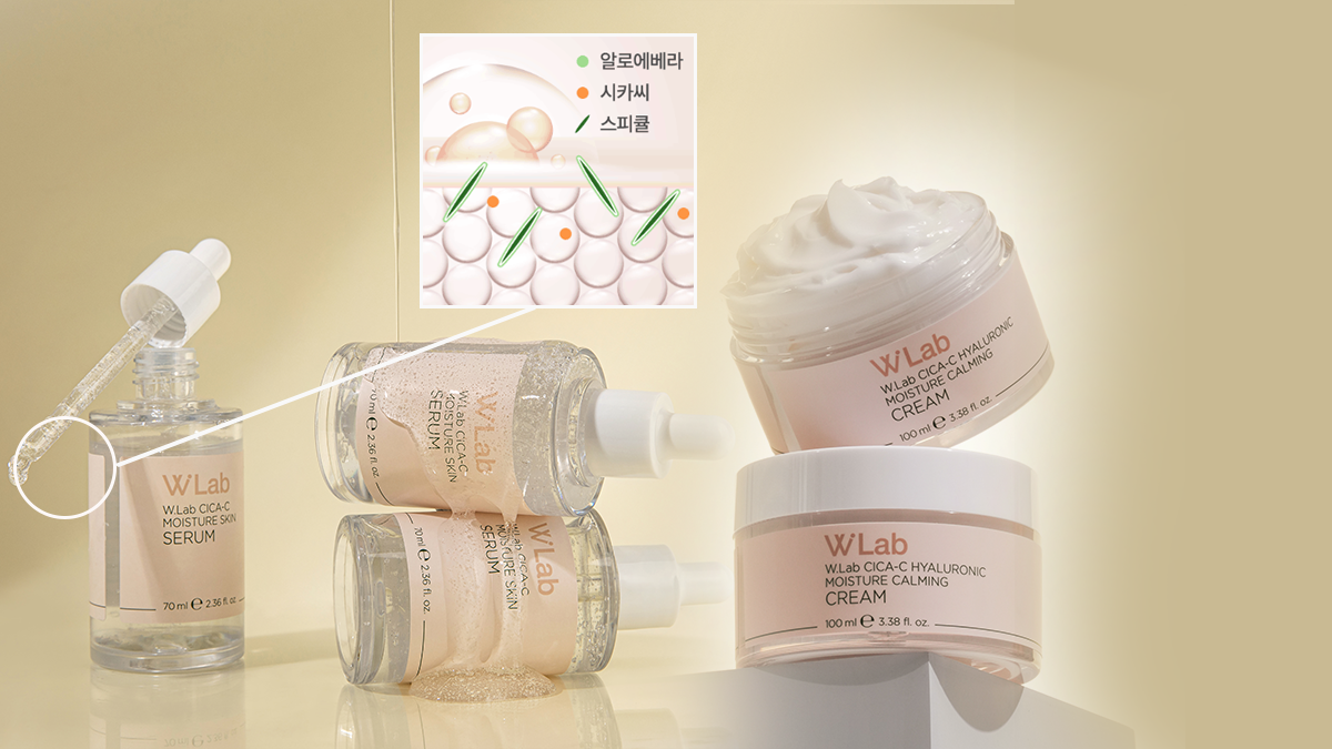 수분 장벽 강화 성분을 피부에 직접 침투! 시카비타민C 세럼+크림+멀티밤
