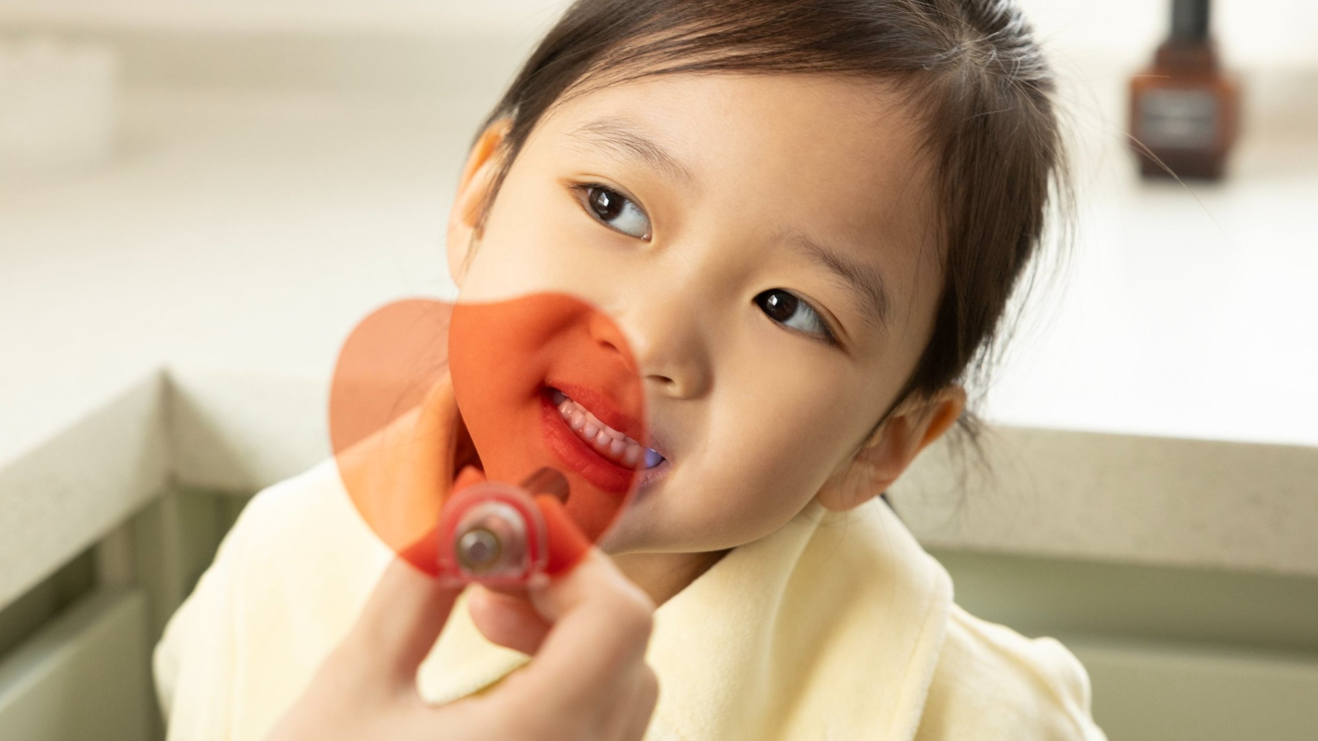 [구강용품]똑똑한치아관리 치카체커 신기하고확실한 양치체크로오복치아만들어요