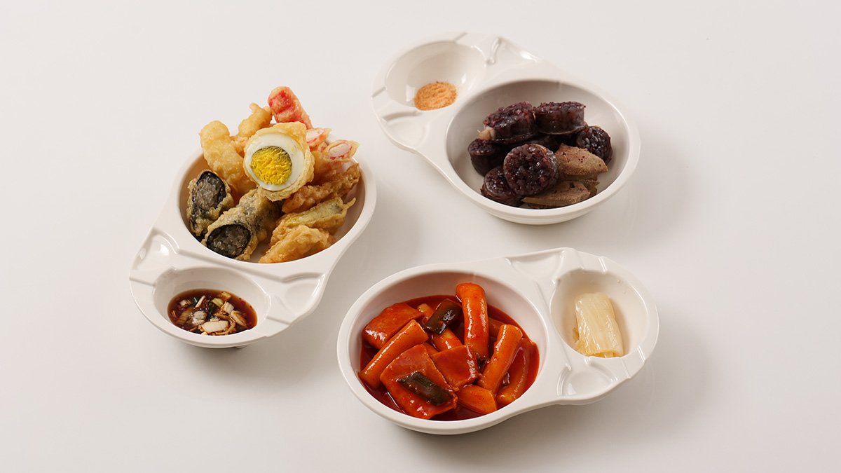 [접시]2가지 소재 세팅&설거지 간편한앞접시+소스+수저받침 올인원플레이트