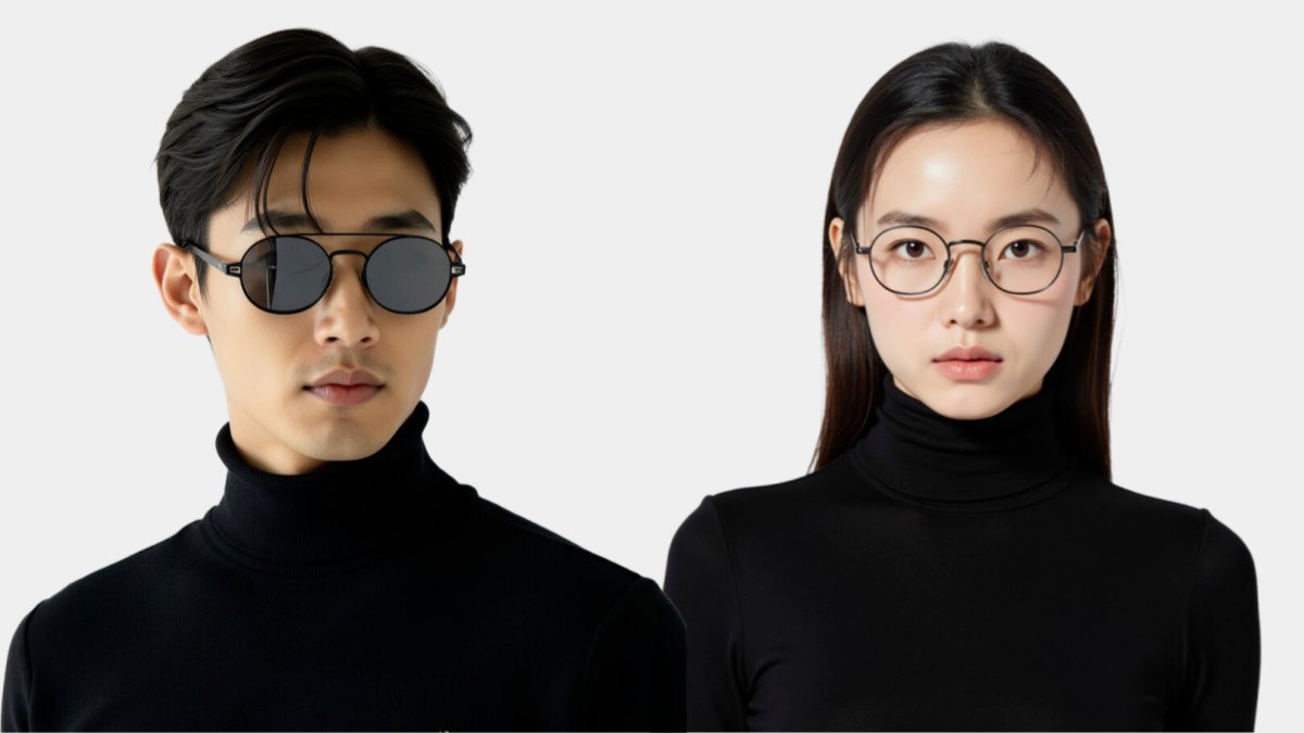 [선글라스] 고도근시 착용가능 안경과 선글라스를 자석으로 한번에 2in1